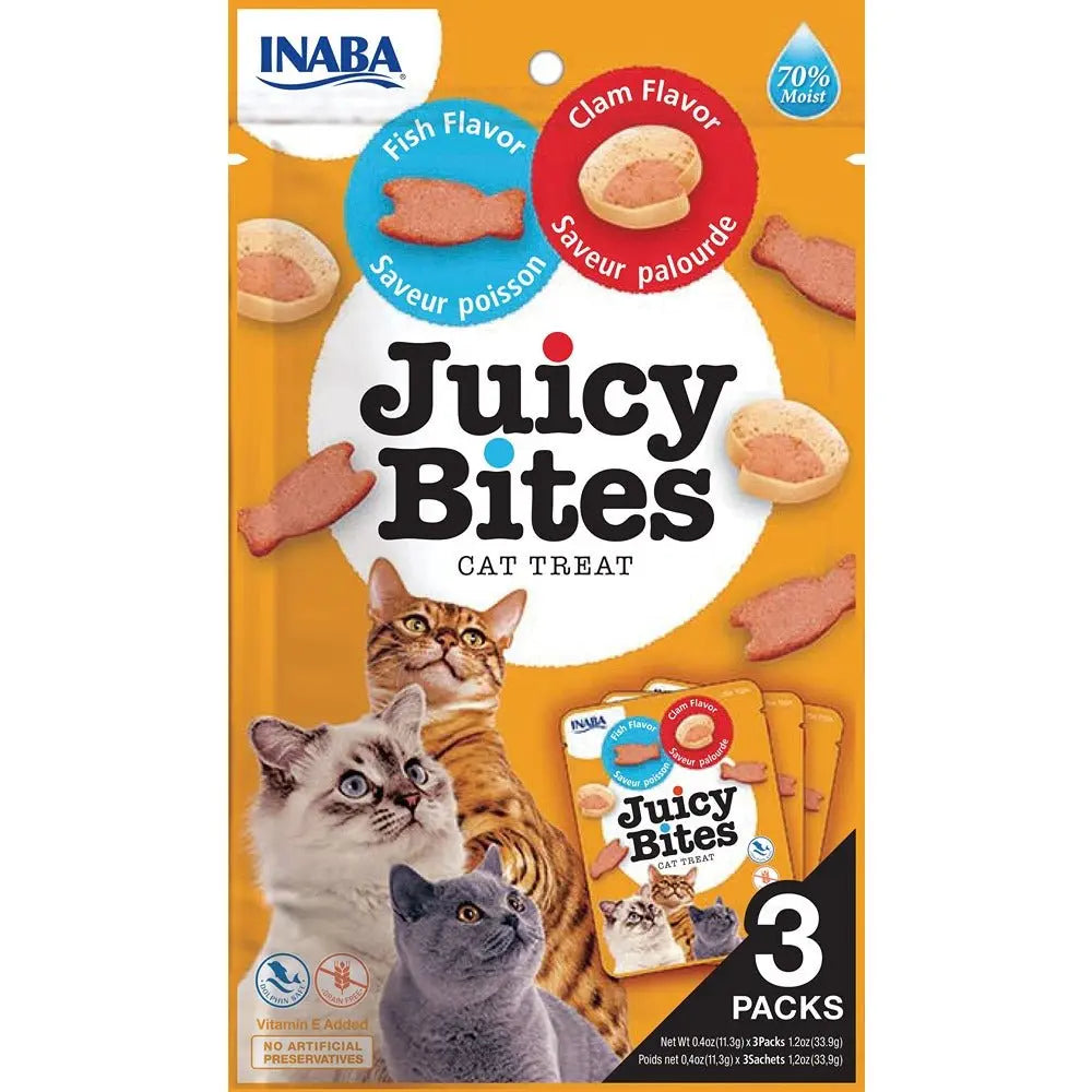 Inaba Juicy Bites Fish & Calm Flavor (33.9g)