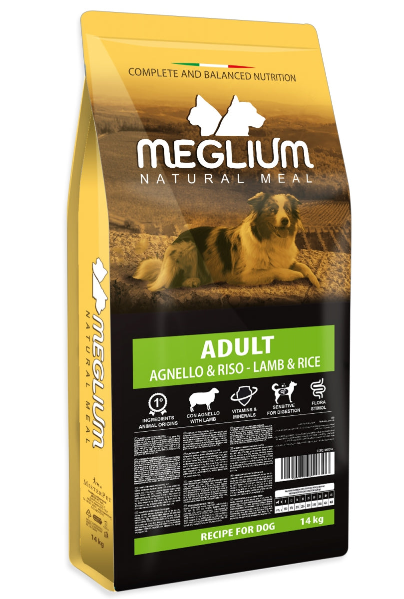 Meglium Dog Sensible Dry Food with Lamb - 14kg