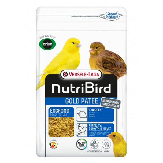 NutriBird Gold Patee Yellow Canaries 1kg