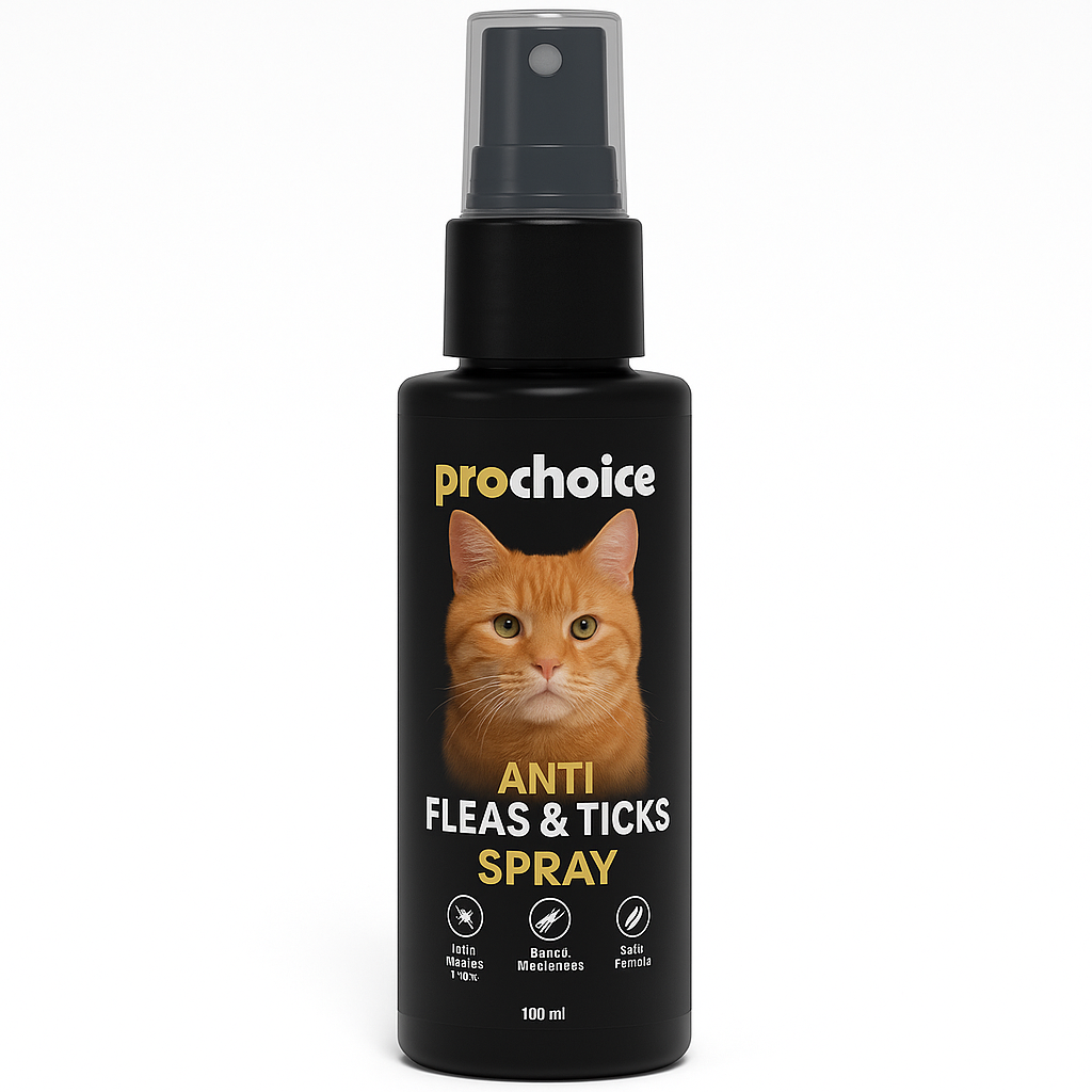 Prochoice Anti Fleas & Ticks Spray for Cats 100ml