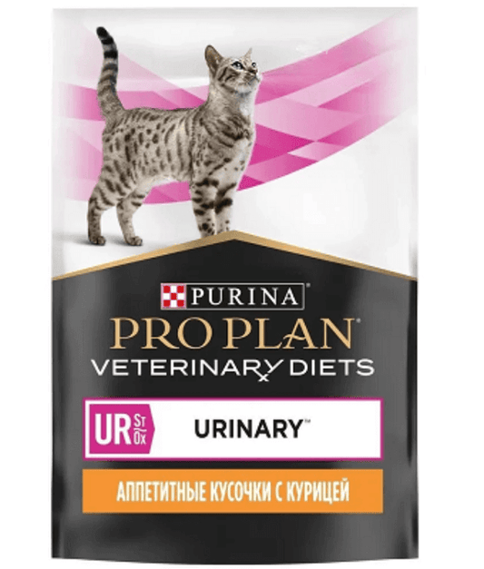 Purina Pro Plan Veterinary Diets UR Urinary Cat Pouch With Salmon - 85g