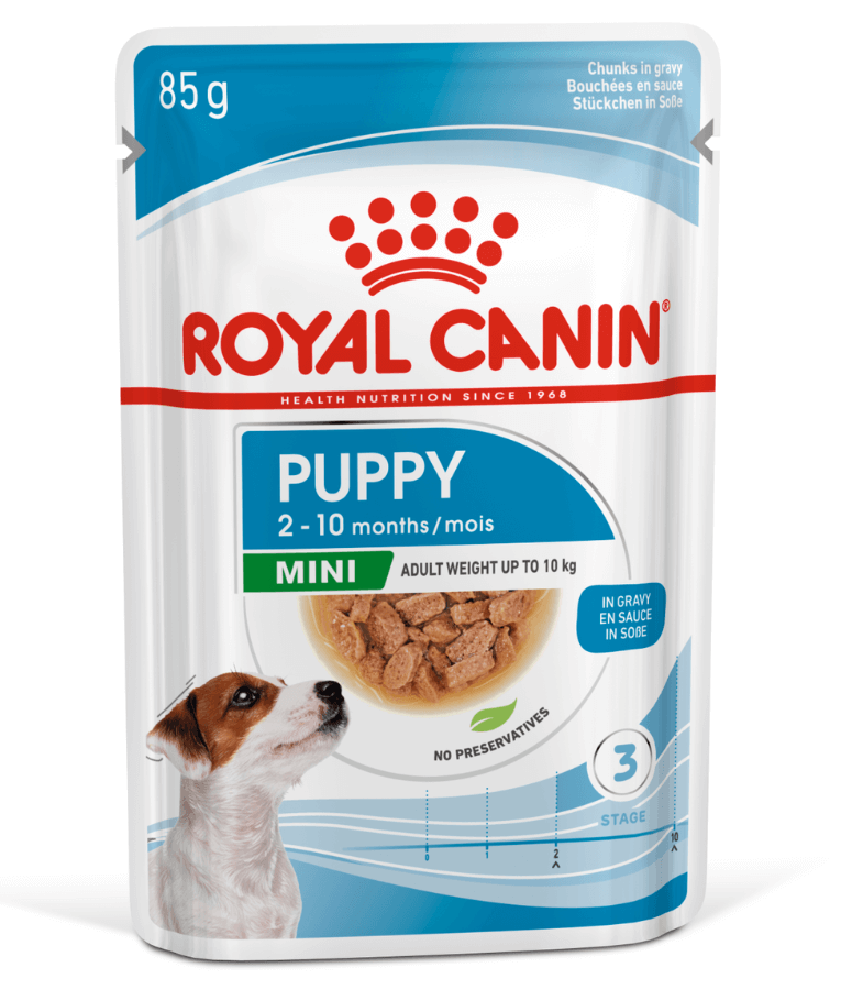 Royal Canin Mini Puppy Wet Dog Food in Gravy