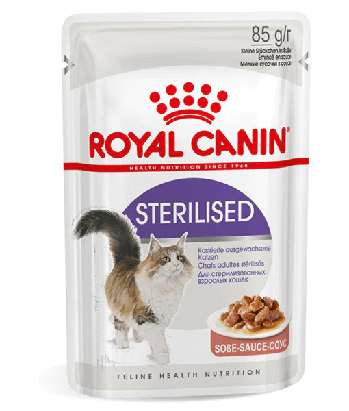 Royal Canin Sterilised Adult Wet Cat Food in Gravy