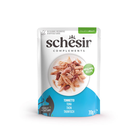 Schesir Complements Cat Pouch Tuna in Jelly (70g)