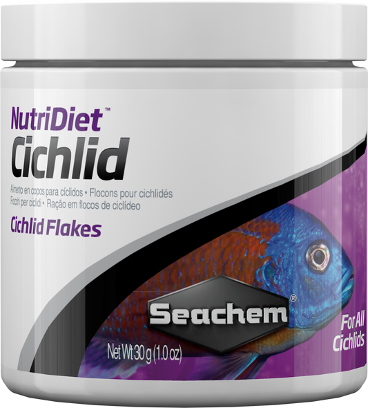 Seachem NutriDiet Cichlid Flakes 30g
