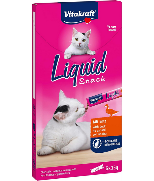 Vitakraft Liquid Snack Duck Beta Glucans 90g