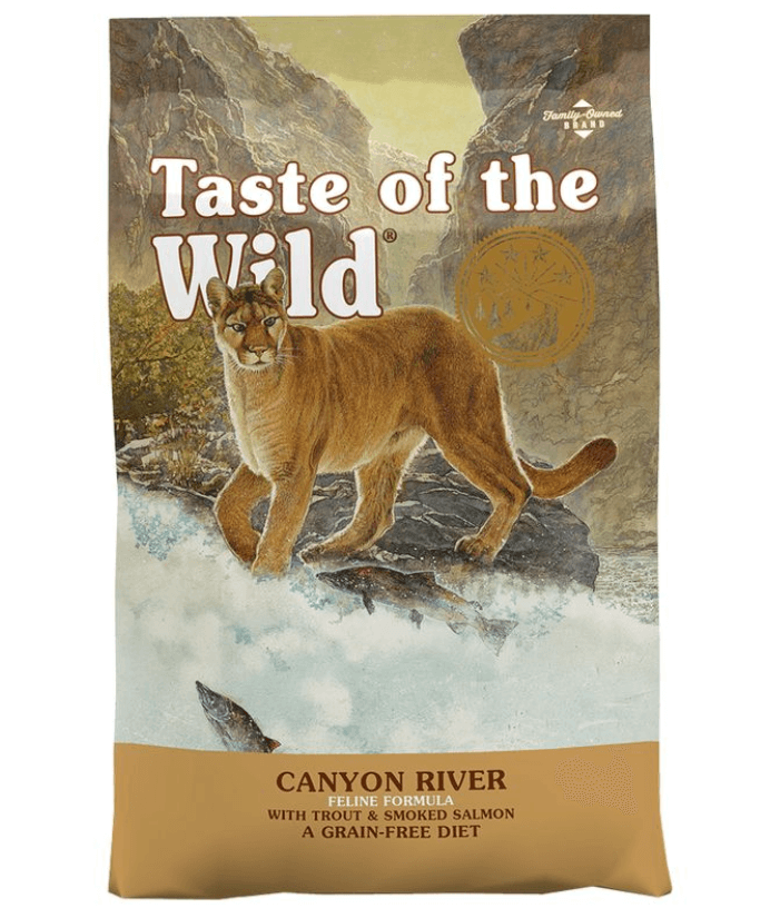 Taste of The Wild Canyon River Feline Formula with Trout & Smoked Salmon - 2kg