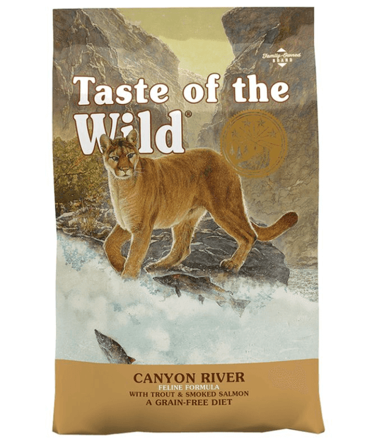 Taste of The Wild Canyon River Feline Formula with Trout & Smoked Salmon - 2kg
