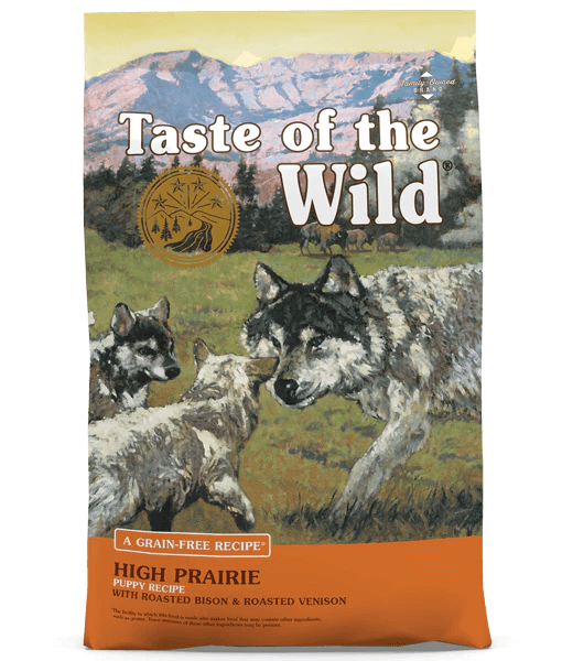 Taste of The Wild High Prairie Puppy Recipe with Roasted Bison & Venison - 2kg