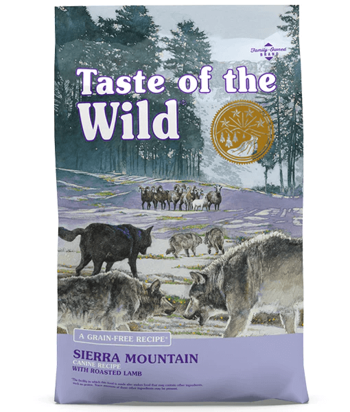 Taste of The Wild Sierra Mountain Adult Recipe with Roasted Lamb - 2kg
