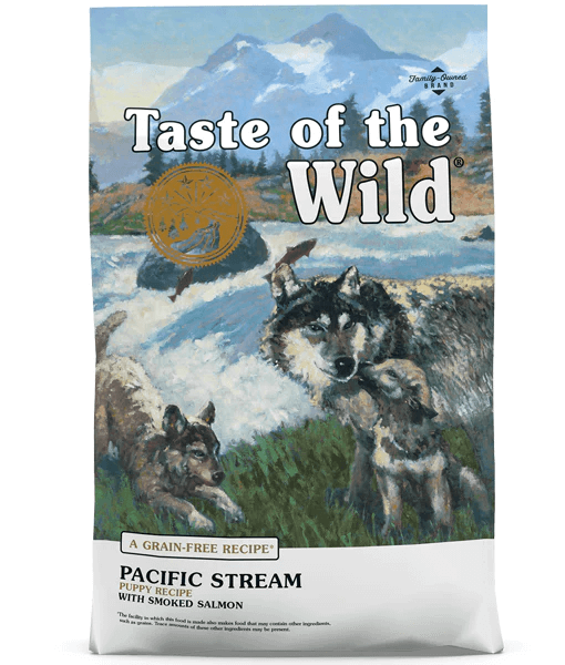 Taste of The Wild Pacific Stream Puppy Recipe with Smoked Salmon - 2kg