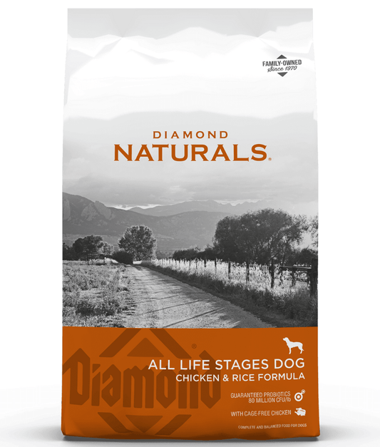 Diamond Naturals Small Breed Adult Dry Dog Food with Chicken - 2kg