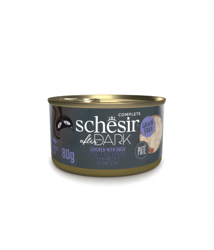 Schesir After Dark Pate Cat Can Chicken with Duck (80g)