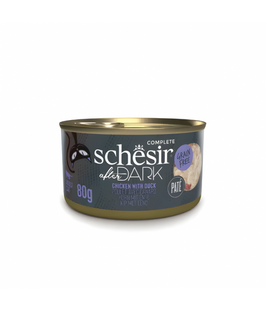 Schesir After Dark Pate Cat Can Chicken with Duck (80g)