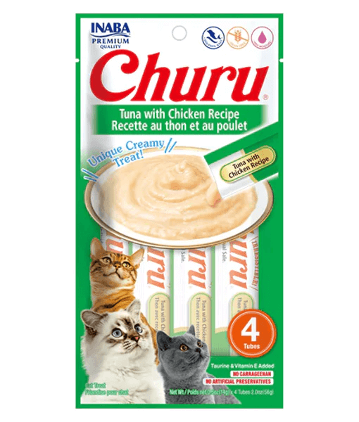 Inaba Churu Tuna With Beef Recipe (56g)