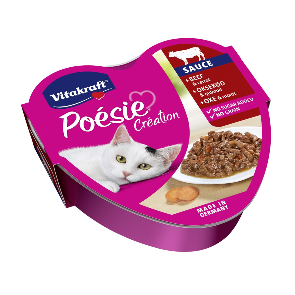 Vitakraft Poésie Création Pollock with Pasta & Tomatoes 85g