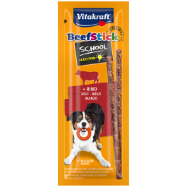 Vitakraft Beef Stick School Beef Dog Training Treats 10 Sticks 20g